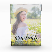 Afstuderen naam en jaar fotoblok (Voorkant)