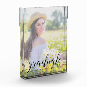 Afstuderen naam en jaar fotoblok (Links)