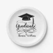 Afstuderen Naam en Jaar toevoegen Papieren Bordje (Voorkant)