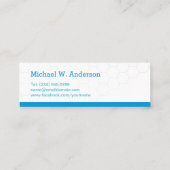 Afstuderen Naam Kaart Medische School Student Mini Visitekaartje (Achterkant)