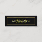 Afstuderen Naam Kaarten Contactkaartje (Voorkant)