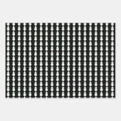 Afstuderen naam Script Geometrisch Inpakpapier Vel (Voorkant 3)