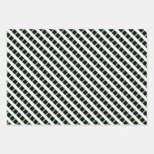 Afstuderen naam Script Geometrisch Inpakpapier Vel (Voorkant 2)