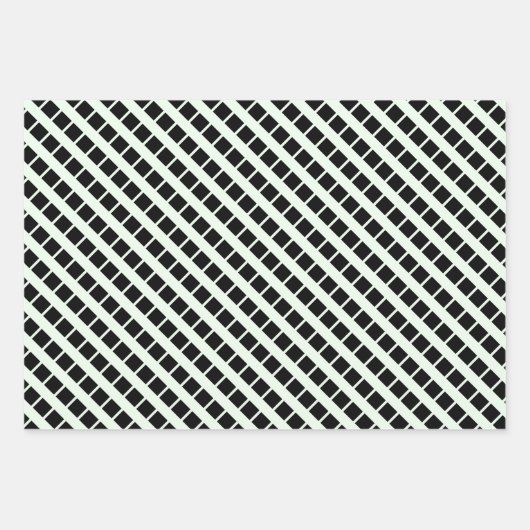 Afstuderen naam Script Geometrisch Inpakpapier Vel (Voorkant 2)