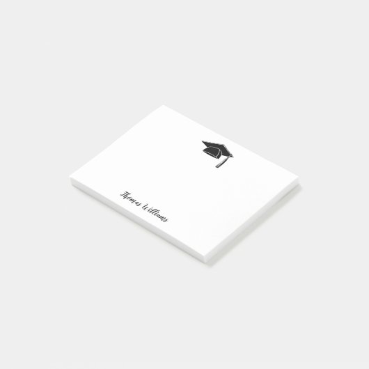 Afstuderen Naam toevoegen 4 x 3 Post-it® Notes (Schuin)