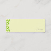 Afstuderen nadat de Partij Profielkaarten uitnodig Mini Visitekaartje (Achterkant)