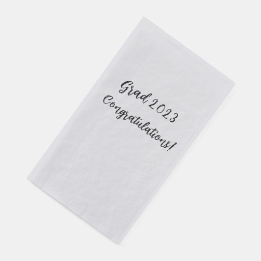 Afstuderen Napkin Servet (Hoek)