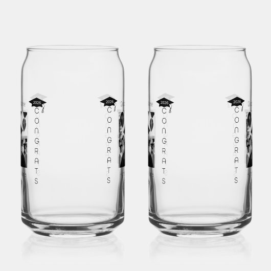 Afstuderen natriumglas blikvorm glas (Links)