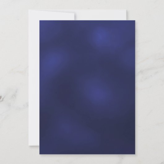 Afstuderen Navy Blue Gold Simple 2025 Kaart (Achterkant)