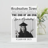 Afstuderen Nieuwsbrief Feestdagenkaart (Staand voorkant)