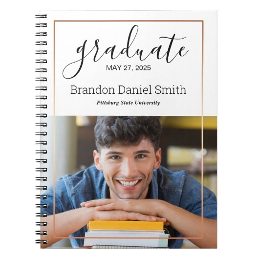 Afstuderen Notitieboek voor de Universiteit van 20 (Voorkant)