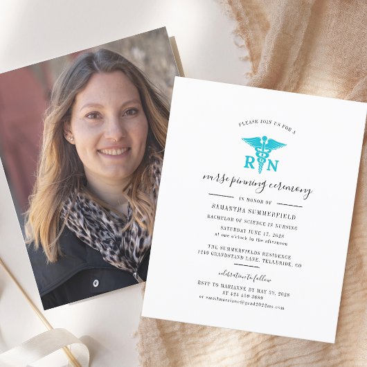 Afstuderen Nurse Pinning Ceremony 2025 Uitnodiging