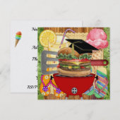 Afstuderen of een uitnodiging (Voorkant / Achterkant)