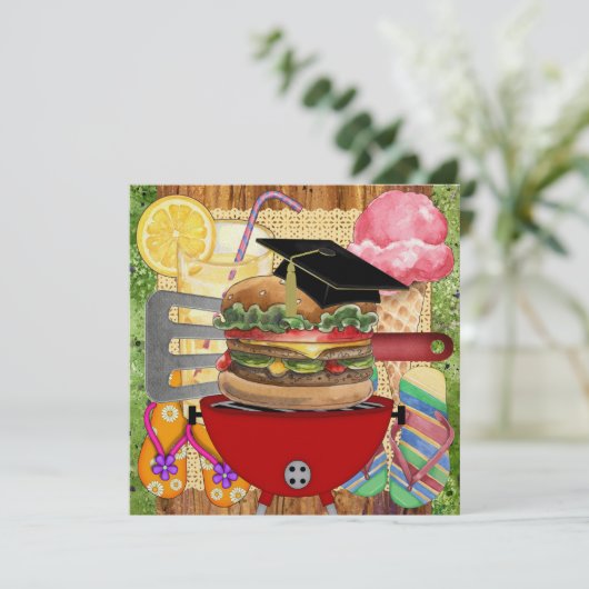 Afstuderen of een uitnodiging (Staand voorkant)