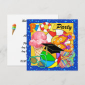 Afstuderen of een uitnodiging tot het indienen van (Voorkant / Achterkant)