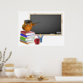 Afstuderen of Terug naar School Illustratie Poster (Keuken)