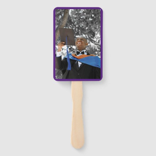 Afstuderen OM DE foto VAN HET GEHEUGEN Afstuderen  Handwaaier (Achterkant)