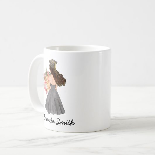 Afstuderen omdat het Tassel de Hassle waard was Koffiemok (Voorkant links)