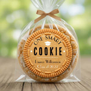Afstuderen One Smart Cookie Class of Ronde Sticker