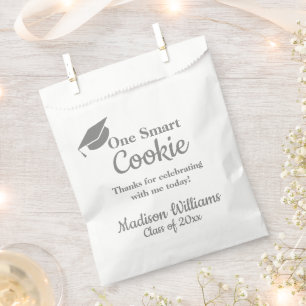 Afstuderen One Smart Cookie om grijs te behandelen Bedankzakje