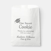 Afstuderen One Smart Cookie om grijs te behandelen Bedankzakje (Voorkant)
