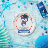 Afstuderen op de kleuterschool Blue Owl  Papieren Bordje (Feest)