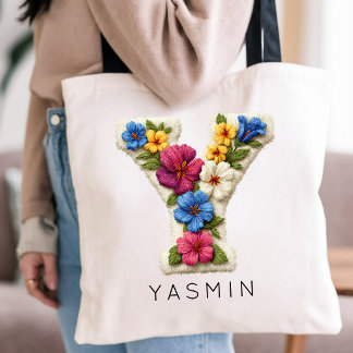 Afstuderen | Op maat gemaakte bloemenofferte voor  Tote Bag