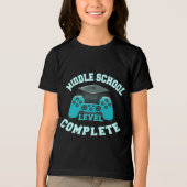 Afstuderen op middelbaar schoolniveau Tri-Blend shirt (Voorkant)