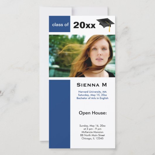 Afstuderen Open House Blue) (Voorkant)