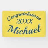 Afstuderen Open House Party Spandoek (Horizontaal)