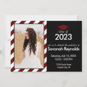 Afstuderen Open House Uitnodiging met foto (Voorkant)