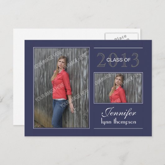 Afstuderen Open Huis Briefkaart (Voorkant / Achterkant)