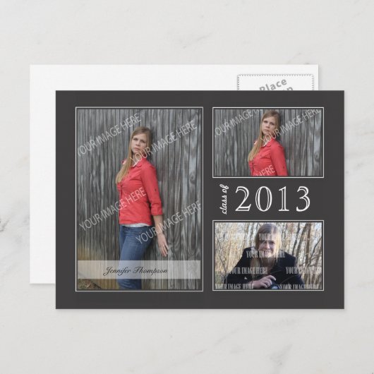 Afstuderen Open Huis Briefkaart (Voorkant / Achterkant)