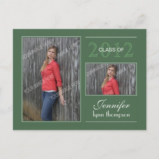 Afstuderen Open Huis Briefkaart (Voorkant)