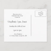 Afstuderen Open Huis Briefkaart (Achterkant)