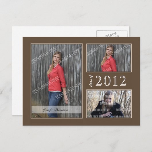 Afstuderen Open Huis Briefkaart (Voorkant / Achterkant)