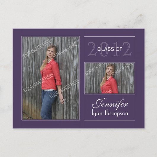 Afstuderen Open Huis Briefkaart (Voorkant)