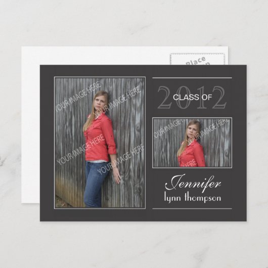 Afstuderen Open Huis Briefkaart (Voorkant / Achterkant)