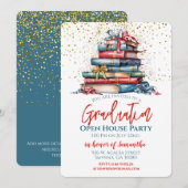 Afstuderen Open Huis Party Kaart (Voorkant / Achterkant)