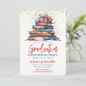 Afstuderen Open Huis Party Kaart (Staand voorkant)