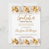 Afstuderen Open Huis Party Kaart (Voorkant)