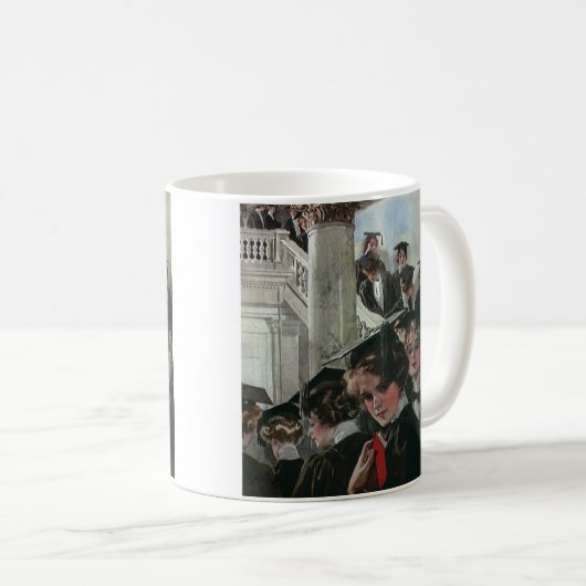  Afstuderen, openingsceremonie Koffiemok (Voorkant rechts)