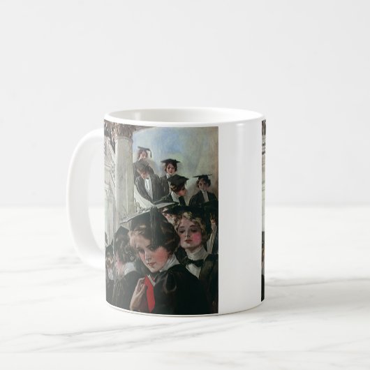  Afstuderen, openingsceremonie Koffiemok (Voorkant links)