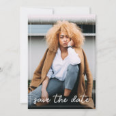 Afstuderen Opslaan Datum foto Kaart (Voorkant)