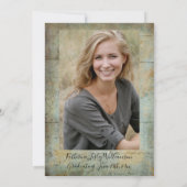 Afstuderen Opslaan van de datumselectiekader Kaart (Achterkant)