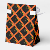 Afstuderen Oranje gunstbox Bedankdoosjes (Achterkant)