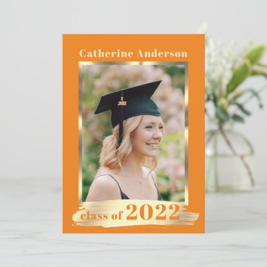 Afstuderen Oranje klasse van het Jaar | FOTO Aankondiging (Staand voorkant)