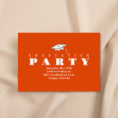 Afstuderen Oranje Typografie Foto klasse 2023 Kaart