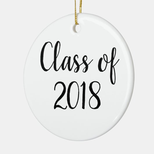 Afstuderen Ornament - Klasse 2018 Ornament (Links)