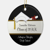Afstuderen Ornament wit Pet (Links)